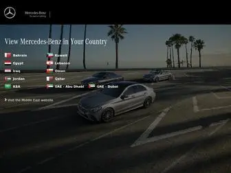 Mercedesbenzme.com(Luxury Passenger Cars) Screenshot