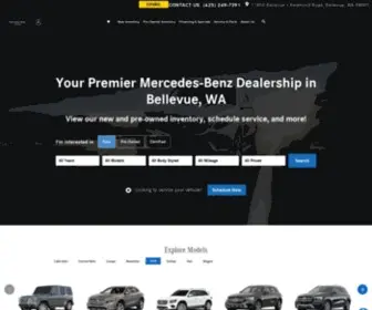 Mercedesbenzofbellevue.com Screenshot