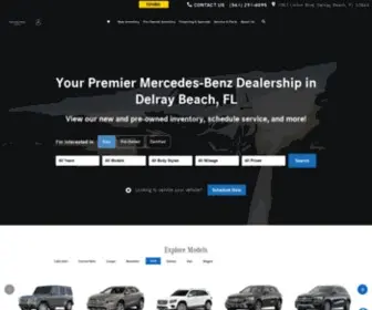 Mercedesbenzofdelray.com(Mercedes-Benz of Delray) Screenshot