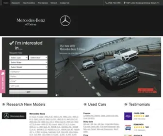 Mercedesbenzofdelray.net(Mercedes-Benz of Delray) Screenshot