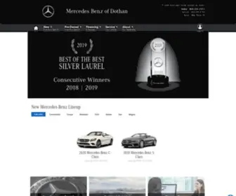 Mercedesbenzofdothan.com(Mercedes Benz of Dothan) Screenshot