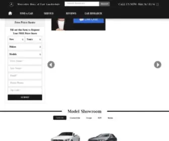 Mercedesbenzoffortlauderdale.net Screenshot