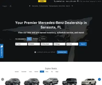 Mercedesbenzofsarasota.com Screenshot