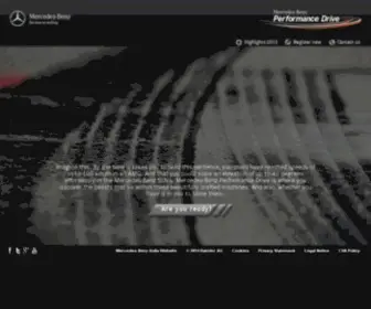 Mercedesbenzperformancedrive.in(Mercedesbenzperformancedrive) Screenshot