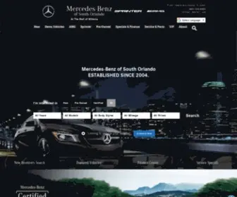 Mercedesbenzsouthorlando.com(Mercedes-Benz of South Orlando) Screenshot