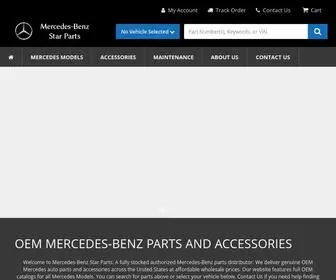 Mercedesbenzstarparts.com(Genuine OEM Mercedes Benz Parts & Accessories) Screenshot