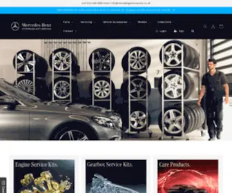 Mercedesgenuineparts.co.uk(Mercedes Genuine Parts) Screenshot