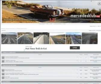 Mercedesklub.net(Početna) Screenshot