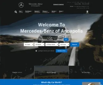 Mercedesofannapolis.com Screenshot