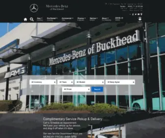 Mercedesofbuckhead.com Screenshot