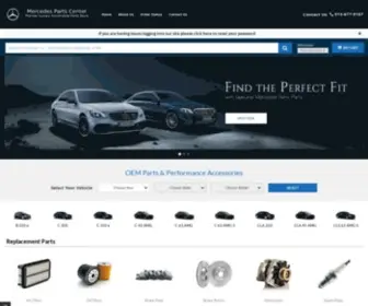 Mercedespartscenter.com Screenshot