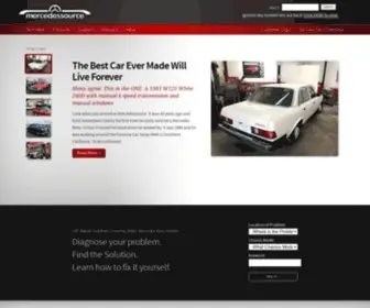 Mercedessource.com(Let us repair it yourself) Screenshot