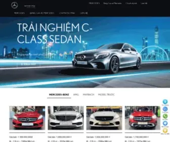 Mercedesvietnam.net(Mercedes-Benz VietNam) Screenshot