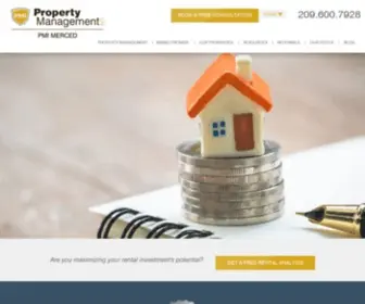 Mercedpropertymanagementinc.com(Merced Property Management) Screenshot