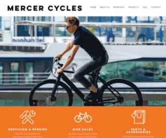 Mercercycles.com.au(Mercer Cycles) Screenshot