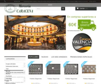 Merceriacaracena.com(Mercería CARACENA) Screenshot