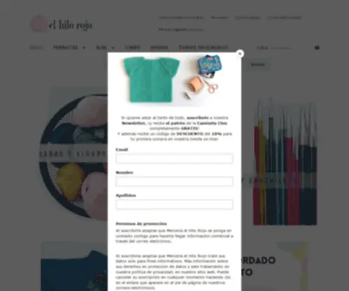 Merceriaelhilorojo.com(Inicio) Screenshot