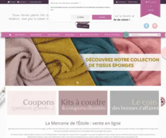 Mercerie-Etoile.com(La Mercerie de l'Etoile) Screenshot