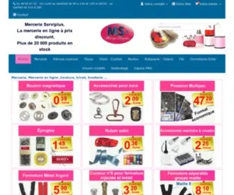 Mercerie-Serviplus.com(Accessoires décoratifs) Screenshot