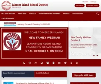 Mercerislandschools.org(Mercer Island School District) Screenshot