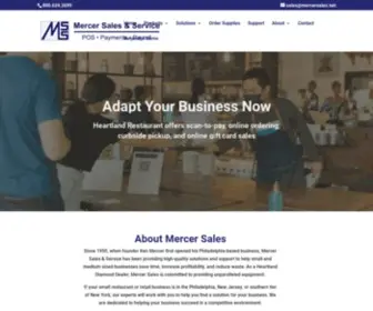 Mercersales.net(Mercer Sales & Service) Screenshot