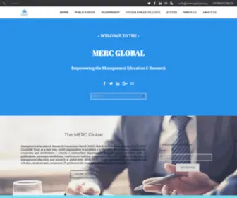 MercGlobal.org(MERC Global) Screenshot