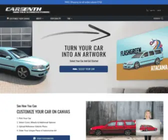 Merch-Shop.com(Show your automotive passion) Screenshot