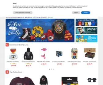 Merchandisingplaza.co.uk(Buy Gift Ideas and Clothing Online) Screenshot
