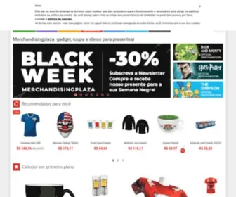 Merchandisingplaza.com.br(Venda Online de Roupa e Ideias para Presentear) Screenshot
