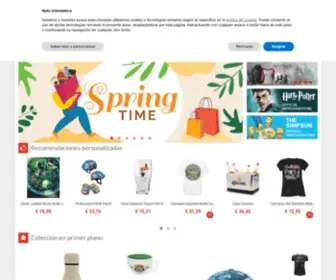 Merchandisingplaza.es(Venta Online de Ropa e Ideas para Regalar) Screenshot
