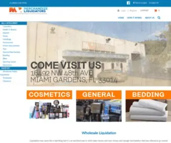 Merchandizeliquidators.com(▷ Merchandize Liquidators) Screenshot
