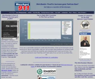 Merchant911.org(Merchant 911) Screenshot