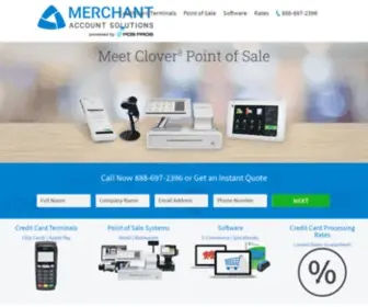 Merchantaccountsolutions.com(Merchant Account Solutions) Screenshot