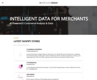 Merchantgenius.io(MERCHANT GENIUS) Screenshot