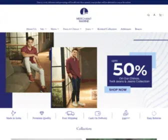 Merchantmarine.co.in(Merchant Marine) Screenshot