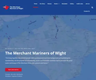 Merchantmarinersofwight.org.uk(The Merchant Mariners of Wight) Screenshot