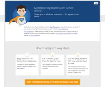Merchantnegotiators.com(Compare 40) Screenshot