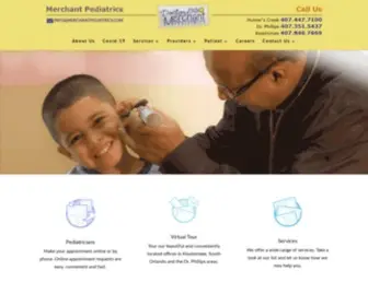 Merchantpediatrics.com(Merchant Pediatrics) Screenshot