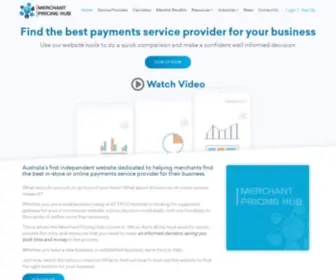 Merchantpricing.com(Helping merchants find the best payments service provider) Screenshot