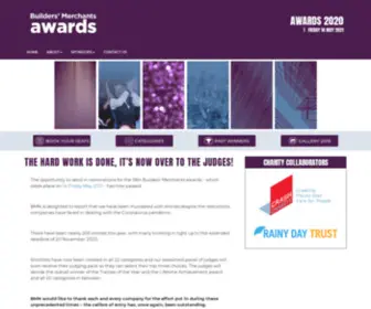 Merchants-Awards.co.uk(Builders' Merchants 20th Anniversary Awards 2022) Screenshot