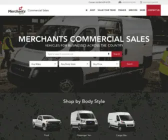 Merchantscommercialsales.com(Merchants Commercial) Screenshot