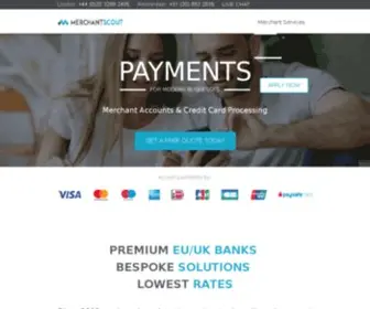 Merchantscout.com Screenshot