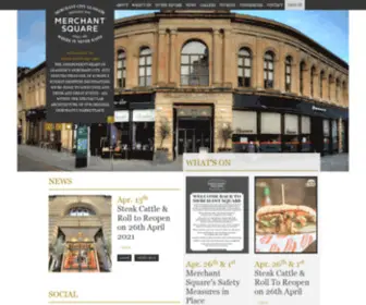 Merchantsquareglasgow.com(Bars) Screenshot