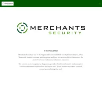 Merchantssecurity.com(Merchants Security) Screenshot