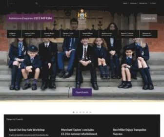 Merchanttaylors.com(Merchant Taylors' Schools) Screenshot