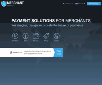 Merchantwarrior.com(Merchant Warrior) Screenshot