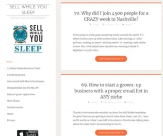 Merchentrepreneur.com(Sell While You Sleep) Screenshot
