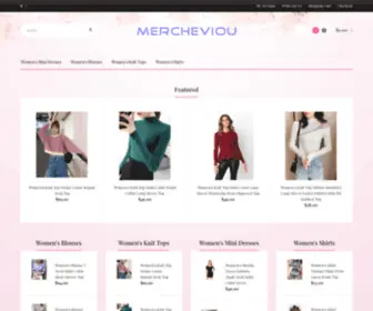 Mercheviou.com(Mercheviou Store) Screenshot