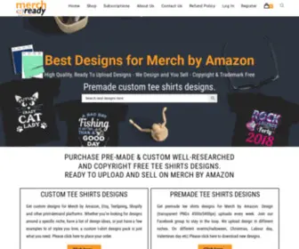 Merchready.com(Best design service for Merch by Amazon) Screenshot