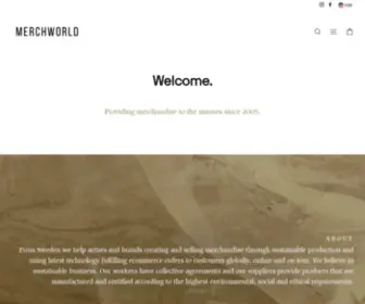 Merchworld.se(Merchworld) Screenshot